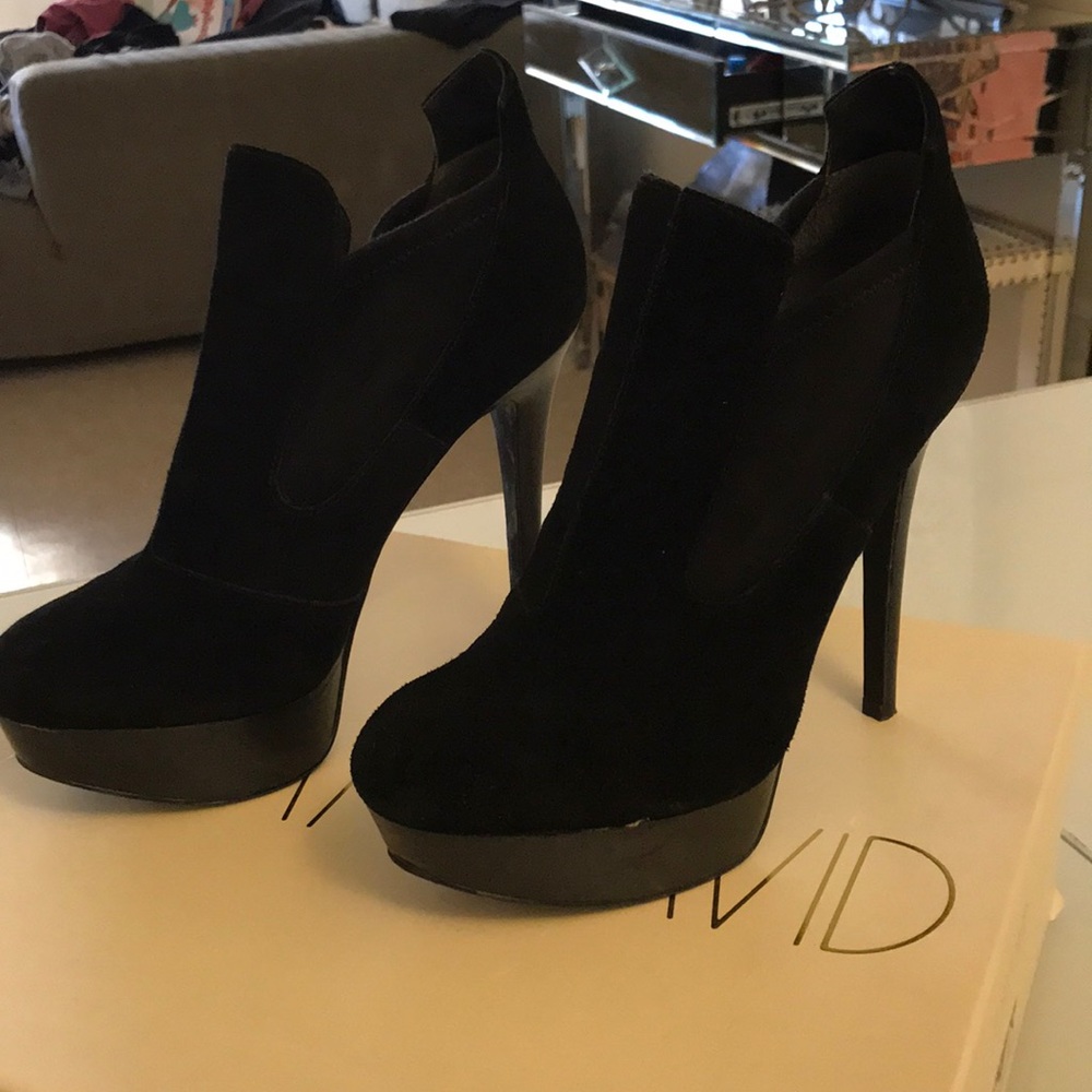 Joan & David platform booties